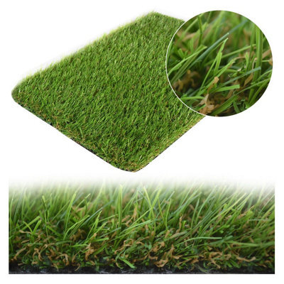 "Madidi 30mm Artificial Grass, Plush Outdoor Artificial Grass, Pet-Friendly Outdoor Artificial Grass-1M(3'3"") X 4M(13'1"")-4M²" - image 1
