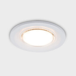 Valuelights Downlight Fire Rated White Ceiling Light Fitting 20 Pack With Warm White Bulbs - thumbnail 2