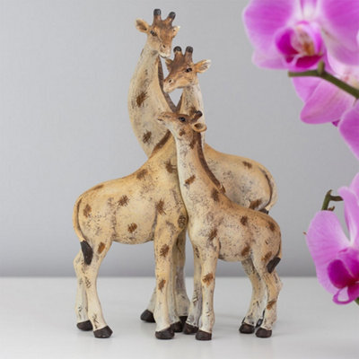 Giraffe Family Ornament With Sentiment On Packaging - image 1