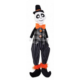 Samuel Alexander 60Cm Mr Bones Seated Halloween Decoration With Dangly Legs - thumbnail 8