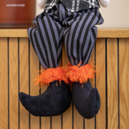 Samuel Alexander 60Cm Mr Bones Seated Halloween Decoration With Dangly Legs - thumbnail 6