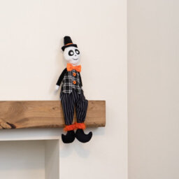 Samuel Alexander 60Cm Mr Bones Seated Halloween Decoration With Dangly Legs - thumbnail 3