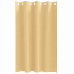 Berkfield Curtains With Curtains 2 Pcs Beige 175 X 140 Cm Polyester - thumbnail 3