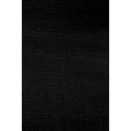 Melrose Colorama Plain Black X-Large Indoor Area Rug 200/290Cm - thumbnail 2