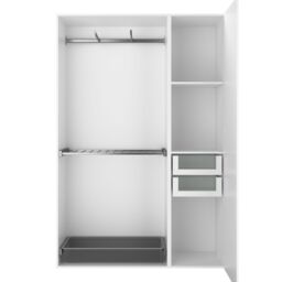 GoodHome Atomia Matt White Sliding Wardrobe Door Pack Of 4 (H)560mm (W)737mm - thumbnail 6