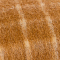 Yard Yarrow Check Faux Mohair Check Feather Rich Cushion - thumbnail 3