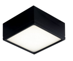 Luminosa Lighting Luminosa Klio Led Surface Mounted Downlight Black 2000Lm 4000K 16.7X16.7X5Cm - thumbnail 2