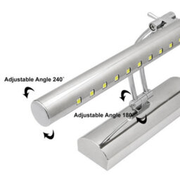 Long Life Lamps Company 5W Led Bathroom Mirror Wall Light With Pull Cord Cool White 6500K Ip20 Ml13 - thumbnail 6