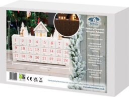 Netagon St Helens Home And Garden Battery Powered Wooden Advent Calendar - thumbnail 3