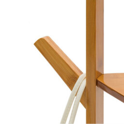 Living And Home Brown 3 Tier Wooden Coat Rack Clothes Stand Hat Handbag Hanger 165Cm(H) - thumbnail 6