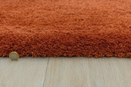 Spice Shaggy Modern Plain Easy To Clean Rug For Dining Room Bed Room And Living Room-160Cm X 230Cm - thumbnail 2