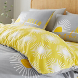 Gc Gaveno Cavailia Sunburst Bliss Duvet Cover Bedding Set Grey King 3Pc With Sunshine Printed Quilt Cover - thumbnail 3