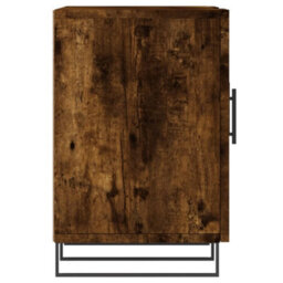 Berkfield Tv Cabinet Smoked Oak 150X30X50 Cm Engineered Wood - thumbnail 7