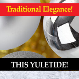 Silver Colour Christmas Baubles Pack Of 3- 12Cm - thumbnail 7