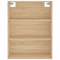 Berkfield Highboard Sonoma Oak 69.5X34X180 Cm Engineered Wood - thumbnail 6