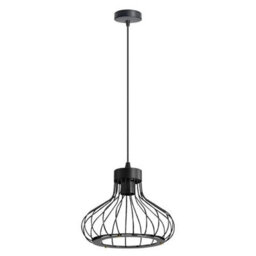 Metal Single Bulb Guard Cage Pendant Lights