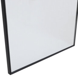 Living And Home Black Rectangle Full Length Mirror Wall Mounted Or Over The Door Floor Mirror Framed Mirror 37 X 147 Cm - thumbnail 7