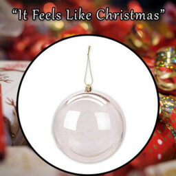 Christmas Bauble Decoration Hanging Tree Ornament X 1 12Cm Rose Gold - thumbnail 7
