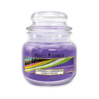 Price's Candles Prices Fragrance Collection Lavender & Lemongrass Small Jar Candle