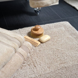 Allure Bath Fashions Elegance Reversible Heavyweight Bath Mat - Stone - thumbnail 3