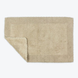 Allure Bath Fashions Elegance Reversible Heavyweight Bath Mat - Stone - thumbnail 1