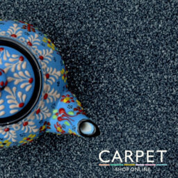 Carpet Shop Online Primo Ultra Blue Eucalyptus Twist Carpet 4M X 4M - thumbnail 3