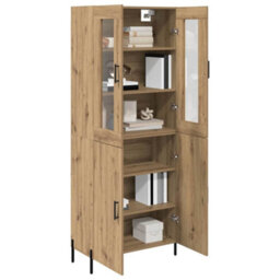 Walplus Highboard Artisan Oak 69.5 X 34 X 180 Cm Engineered Wood - thumbnail 3