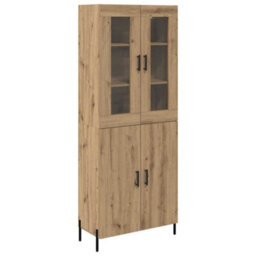 Walplus Highboard Artisan Oak 69.5 X 34 X 180 Cm Engineered Wood - thumbnail 2