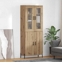 Walplus Highboard Artisan Oak 69.5 X 34 X 180 Cm Engineered Wood - thumbnail 1