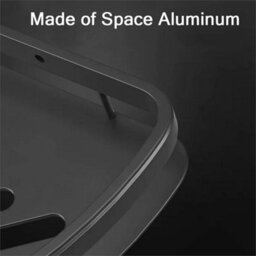 4Pc Space Black-Bathroom Corner Shower Shelf Shampoo Soap Holder Rack Storage Organiser - thumbnail 4