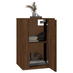 Walplus Wall Mounted Tv Cabinets 2 Pcs Brown Oak 40X34.5X60 Cm - thumbnail 3