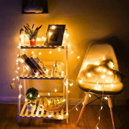 10M 80 Led Warm White Star String Lights Usb Fairy Garland For Outdoor Indoor Decor - thumbnail 6