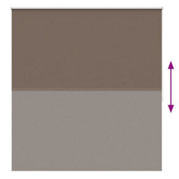 Walplus Coffee Blackout Roller Blind - 160 X 175 Cm - Complete Kit - thumbnail 9