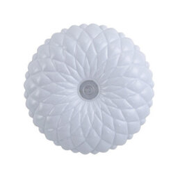 Luminosa Lighting Luminosa Auris 38Cm Outdoor Decorative Flush White 4000K Neutral White - thumbnail 1