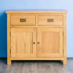 Surrey Oak Small Sideboard Fully Assembled   - By Roseland Furniture - thumbnail 6