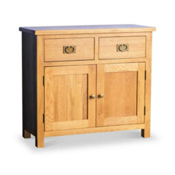 Surrey Oak Small Sideboard Fully Assembled   - By Roseland Furniture - thumbnail 1