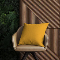 Warren Reed Designer Cantaloupe Orange Outdoor Cushion 45Cm X 45Cm - thumbnail 2
