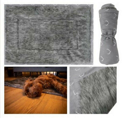 AB Tools Luxury High Quality Antler Hygge Super Soft Blanket Dog Christmas 75Z95Cm - image 1