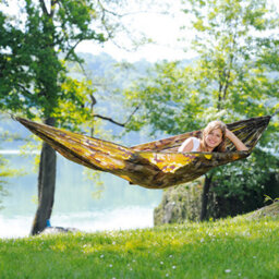 Amazonas Ultralight Camping Hammock Set Camouflage - thumbnail 4