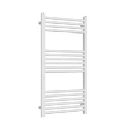 Lux Heat White Ladder Towel Radiator 1000mm (H) X 600mm (W) - thumbnail 2