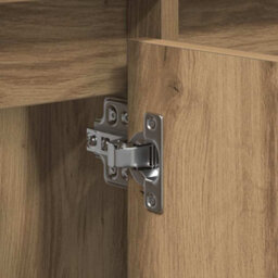 Berkfield Bathroom Sink Cabinet Artisan Oak 91X35X60 Cm Engineered Wood - thumbnail 8