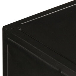Berkfield Industrial Tv Cabinet 90X30X40 Cm Rough Mango Wood - thumbnail 4