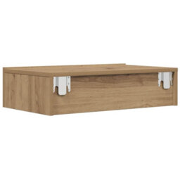 Berkfield Durable Tv Cabinet With Led Lights Artisan Oak 60X35X15.5 Cm - thumbnail 9