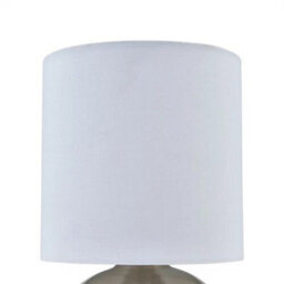 Brushed Chrome Touch Operated Table Lamp Bedside Light - thumbnail 5