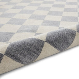 Blue Geometric 10mm Thick Rug, Stain-Resistant Anti-Shed Modern Rug For Bedroom, Living, & Dining Room-60Cm X 230Cm (Runner) - thumbnail 8