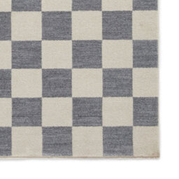 Blue Geometric 10mm Thick Rug, Stain-Resistant Anti-Shed Modern Rug For Bedroom, Living, & Dining Room-60Cm X 230Cm (Runner) - thumbnail 4