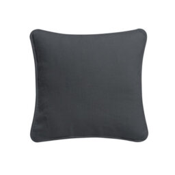Chilimilii Cushion Covers 100% Cotton Plain Dyed Zip Pipe Edge Home Sofa Decor (40X40 Cm) - thumbnail 2
