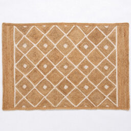 Naturelle Prestbury 120X170Cm Natural Diamond Handbraided Rug - thumbnail 2