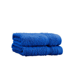 Catherine Lansfield Zero Twistzero Twist Cotton 30X30Cm Face Cloth Pair Cobalt Blue - thumbnail 3