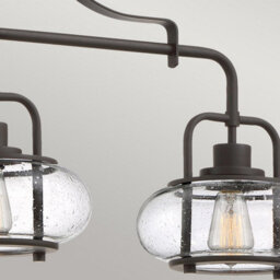Luminosa Lighting Elstead Quoizel Trilogy Bar Pendant Ceiling Light Olde Bronze - thumbnail 2
